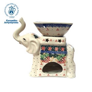 [아티스티나] 폴란드 코끼리 오일버너(D12) 2056X /캔들촛대/아로마램프/도자기촛대/조명